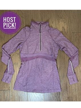 Lululemon Purple Quarter-Zip Running Jacket ⭐️Host Pick! ⭐️